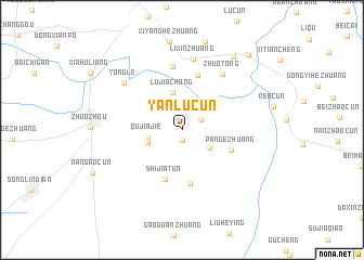 map of Yanlucun