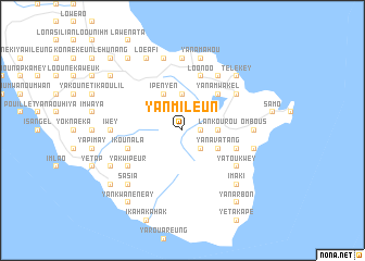 map of Yanmileun