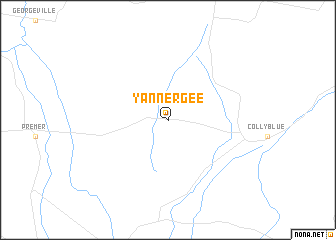 map of Yannergee