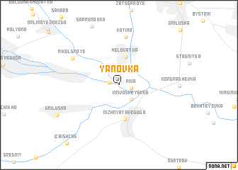 map of Yanovka