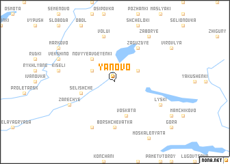 map of Yanovo