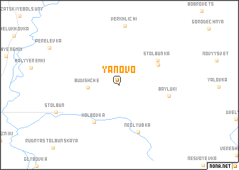 map of Yanovo