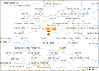 map of Yanqāq