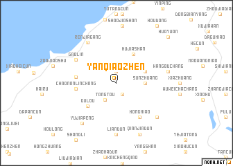 map of Yanqiaozhen