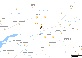 map of Yanqing