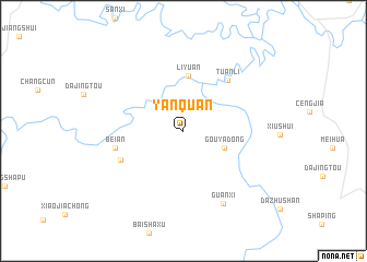 map of yanquan