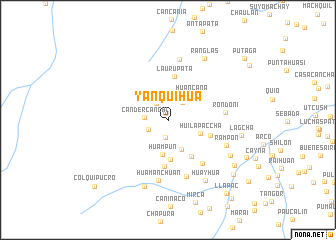 map of Yanquihua