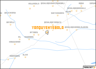 map of Yānqūyeh-ye Bālā