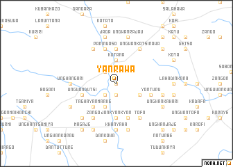 map of Yan Rawa