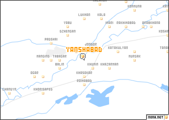 map of Yanshabad