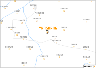 map of Yanshang