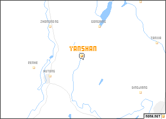 map of Yanshan