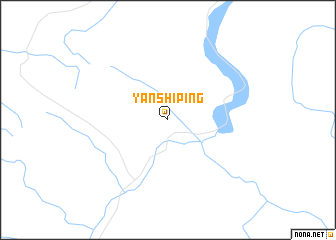 map of Yanshiping