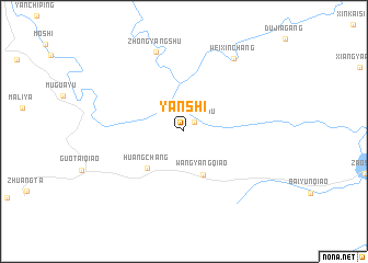 map of Yanshi