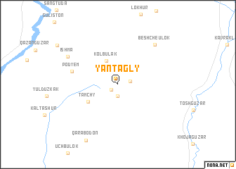 map of (( Yantagly ))