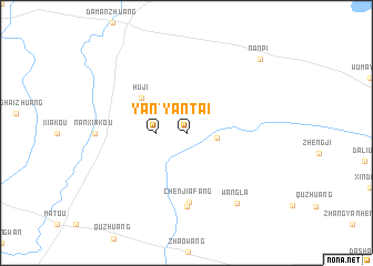 map of Yantai