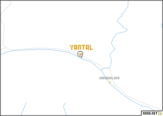 map of Yantal\