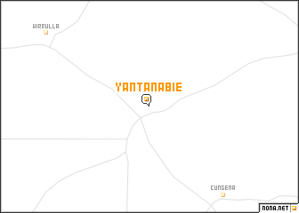 map of Yantanabie