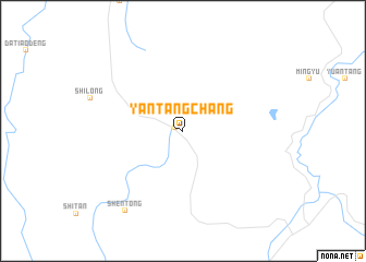 map of Yantangchang