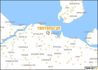 map of Yantangcun