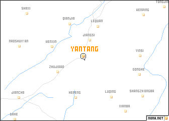 map of Yantang