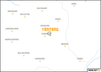 map of Yantang