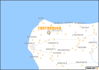 map of Yantarovka