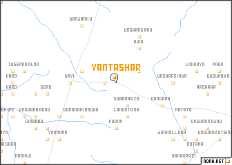 map of Yan Tashar