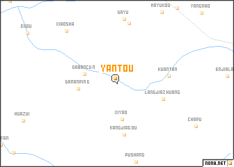 map of Yantou