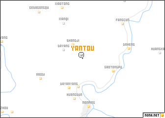 map of Yantou
