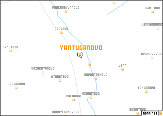 map of Yantuganovo