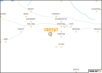 map of Yantut