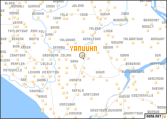 map of Yanuuhn