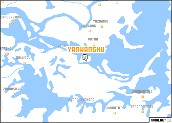 map of Yanwanghu