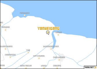 map of Yanweigang