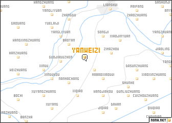 map of Yanweizi