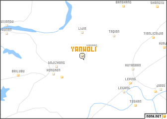 map of Yanwoli