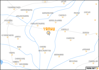 map of Yanwu