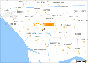 map of Yanxingqiao