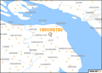 map of Yanxingtou