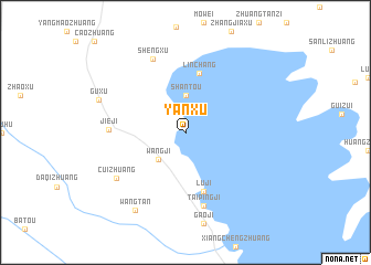 map of Yanxu