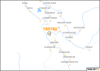 map of Yan-yau