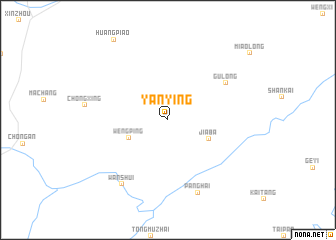 map of Yanying