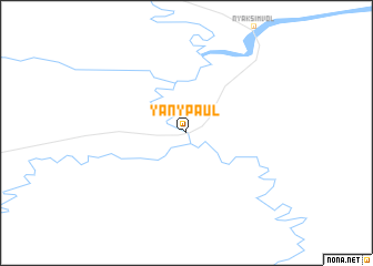 map of Yanypaul\