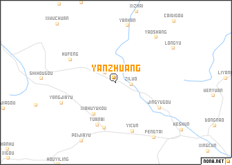 map of Yanzhuang
