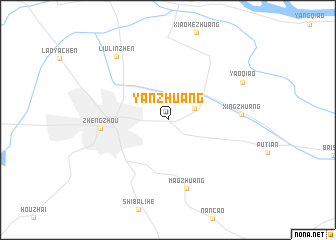 map of Yanzhuang