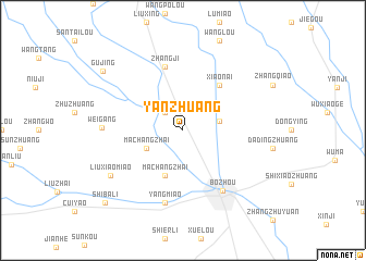 map of Yanzhuang