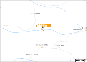 map of Yanziyao