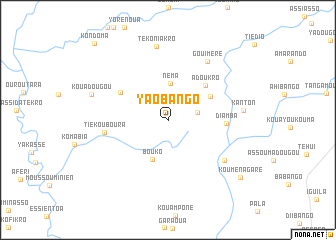 map of Yao Bango