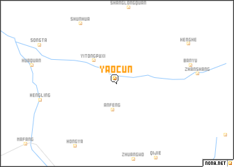 map of Yaocun